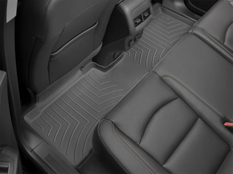 WeatherTech 2019+ Lexus ES Rear FloorLiner - Black - Image 2
