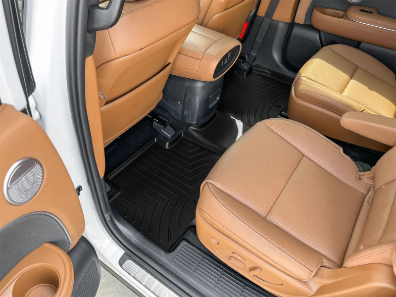 WeatherTech 2026 Hyundai Palisade Rear FloorLiner - Black - Image 2