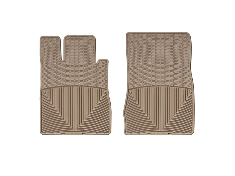 WeatherTech 93 Mercedes-Benz 300CE Front Rubber Mats - Tan - Image 3