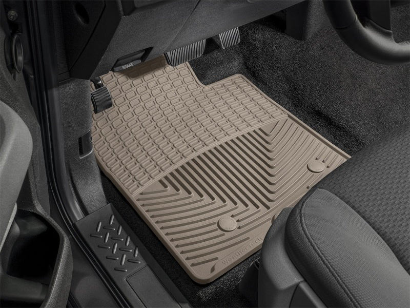 WeatherTech 95-01 BMW 7-Series Front Rubber Mats - Tan - Image 2