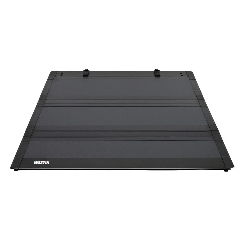 Westin 07-21 Toyota Tundra 5ft 7in Bed Hard Tri-Fold Tonneau Cover - Black