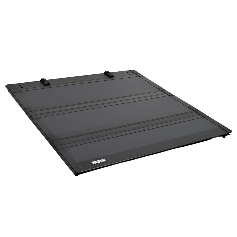 Westin 19-23 Chevrolet/GMC 1500 6ft. 6in. Bed Hard Tri-Fold Tonneau Cover - Black - Image 6