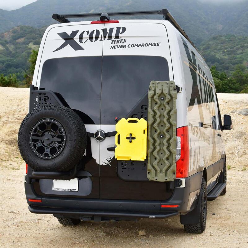 Westin 19-23 Mercedes-Benz Sprinter XTS Rear Bumper Passenger Side Carrier - Textured Black - Image 11