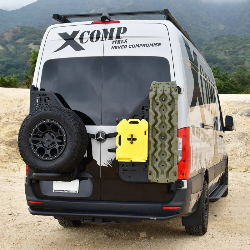 Westin 19-23 Mercedes-Benz Sprinter XTS Rear Bumper Passenger Side Carrier - Textured Black - Image 6