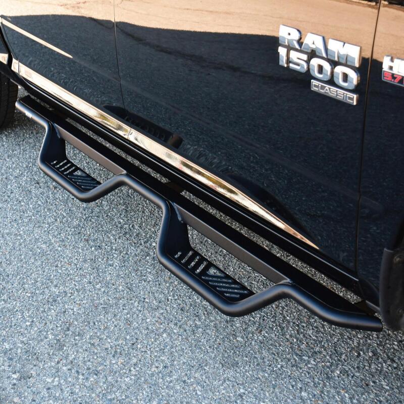 Westin 19-23 RAM 1500 Classic Crew Cab Outlaw Drop Nerf Step Bars - Textured Black - Image 3