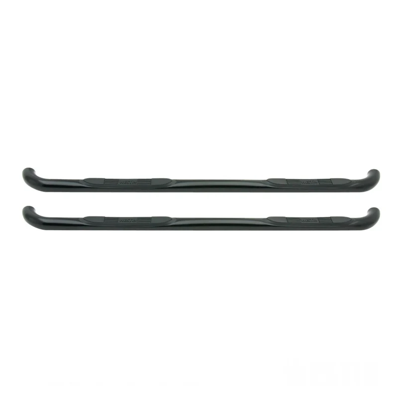 Westin 1999-2013 Chevy Silverado 1500 Crew Cab E-Series 3 Nerf Step Bars - Black - Image 2