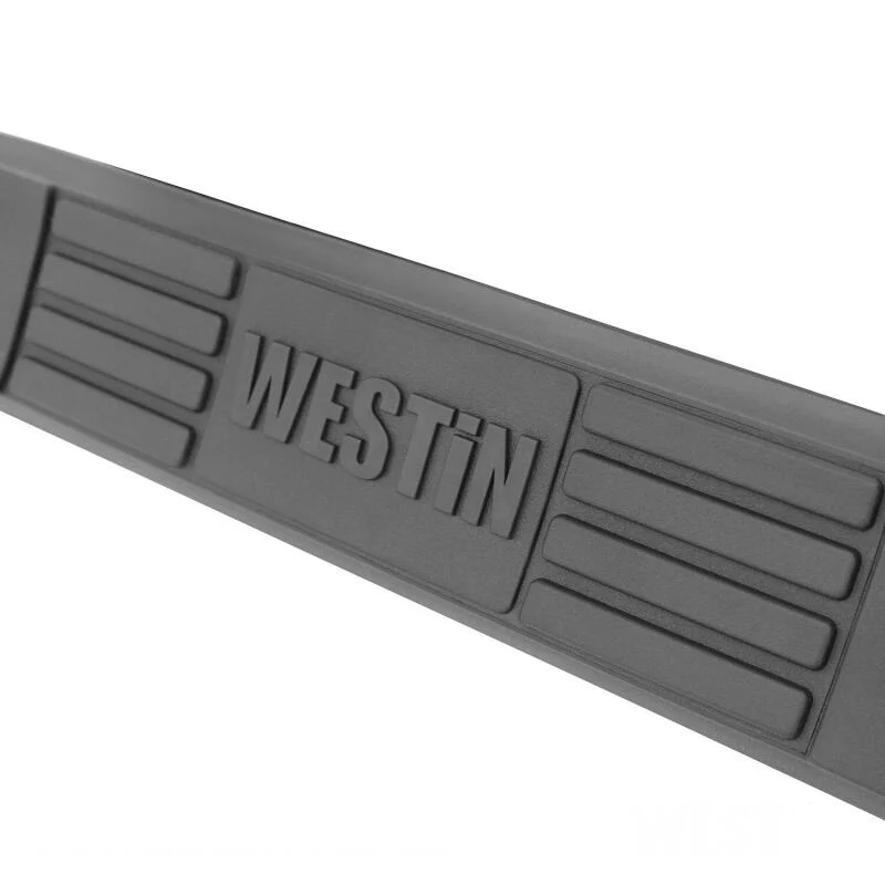 Westin 1999-2013 Chevy Silverado 1500 Crew Cab E-Series 3 Nerf Step Bars - Black - Image 4
