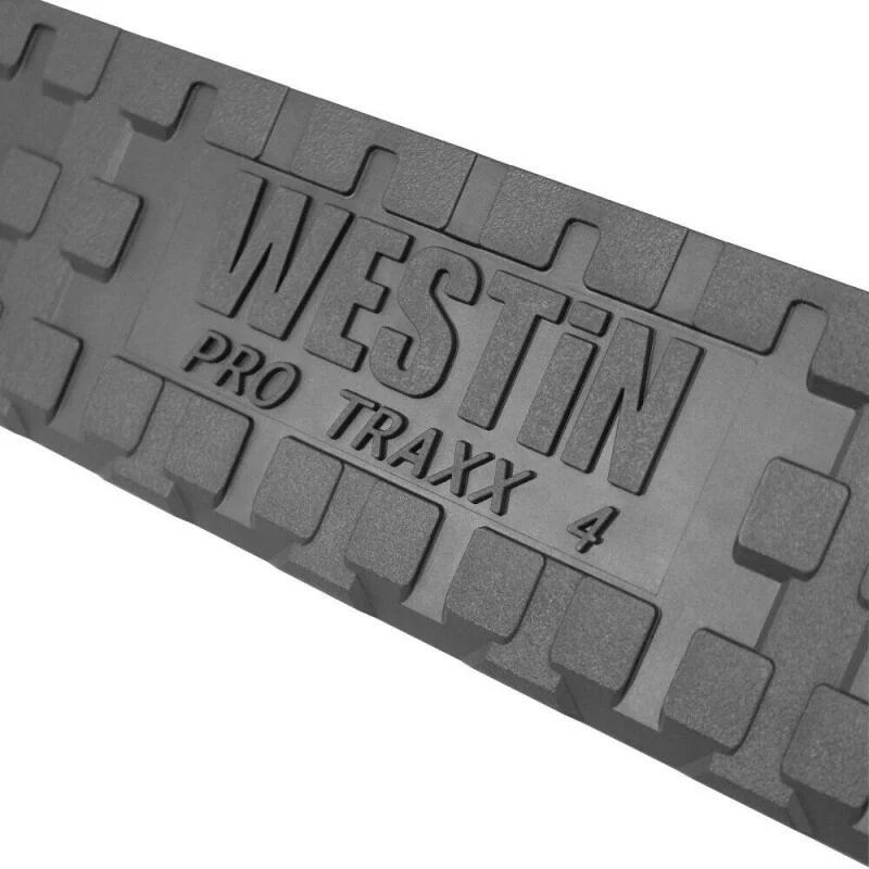 Westin 2014-2018 Chevy Silverado 1500 Crew Cab PRO TRAXX 4 Oval Nerf Step Bars - Black - Image 4