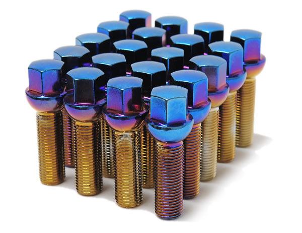 Wheel Mate Mevius Lug Bolt Set of 20 - Black 14x1.50 27mm Cone 60 DEG TAP - Image 3