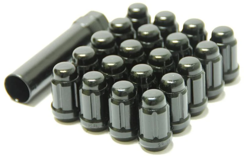 Wheel Mate Muteki Closed End Lug Nuts - Deep Black 12x1.25 - Image 2