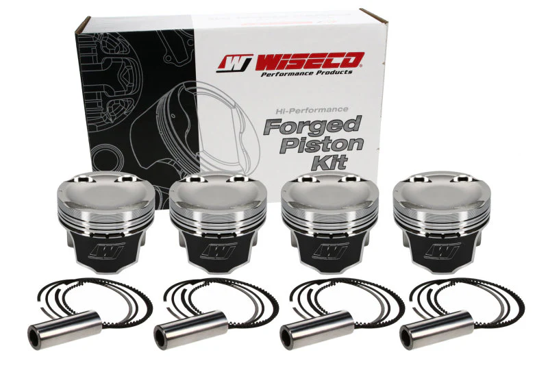 Wiseco 1400 HD Mitsu EVO 8 - 4G63 Turbo -14cc 85.25mm Bore 8.5 CR Piston Shelf Stock Kit - Image 2