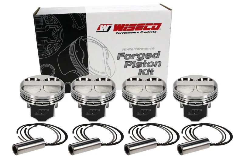 Wiseco Acura 4v DOME +2cc STRUTTED 84.0MM Piston Kit - Image 8