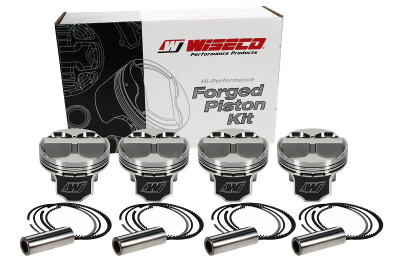 Wiseco Acura 4v Domed +8cc STRUTTED 87.50MM Piston Kit - Image 6