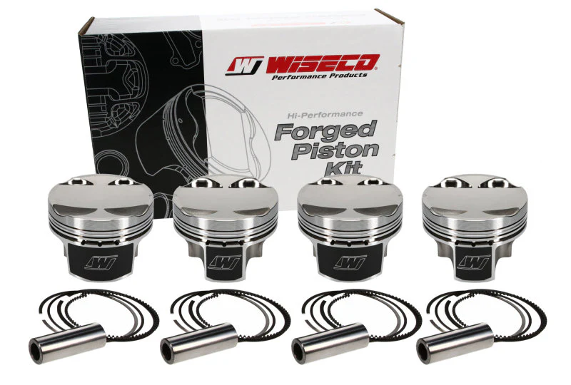 Wiseco Mitsu Evo 4-9 4G63 Asymmetric Skirt Bore 85.50mm - Size +.020  - CR 9.5 Piston Set - Image 7