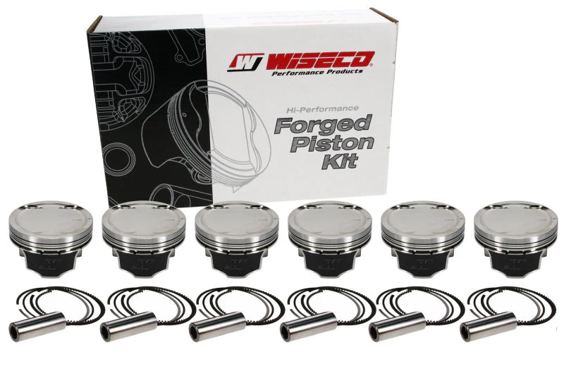 Wiseco Nissan 04 350Z VQ35 4v Dished -10cc 95.5 Piston Shelf Stock Kit - Image 4
