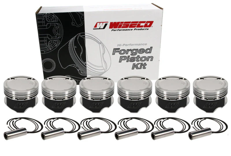 Wiseco Nissan VG30 Turbo -9cc 1.260 X 88MM Piston Shelf Stock Kit - Image 10