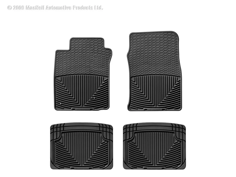 WT Rubber Mats - Rear - Blk - Image 2