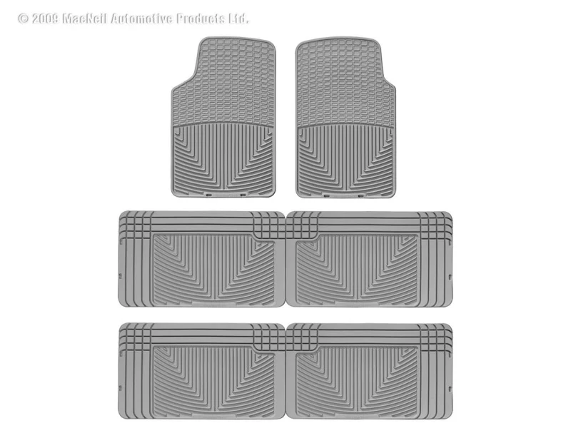 WT Rubber Mats - Rear - Grey - Image 5