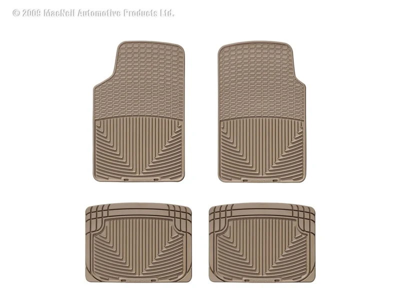 WT Rubber Mats - Rear - Tan - Image 3