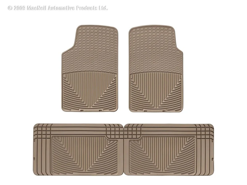 WT Rubber Mats - Rear - Tan - Image 3