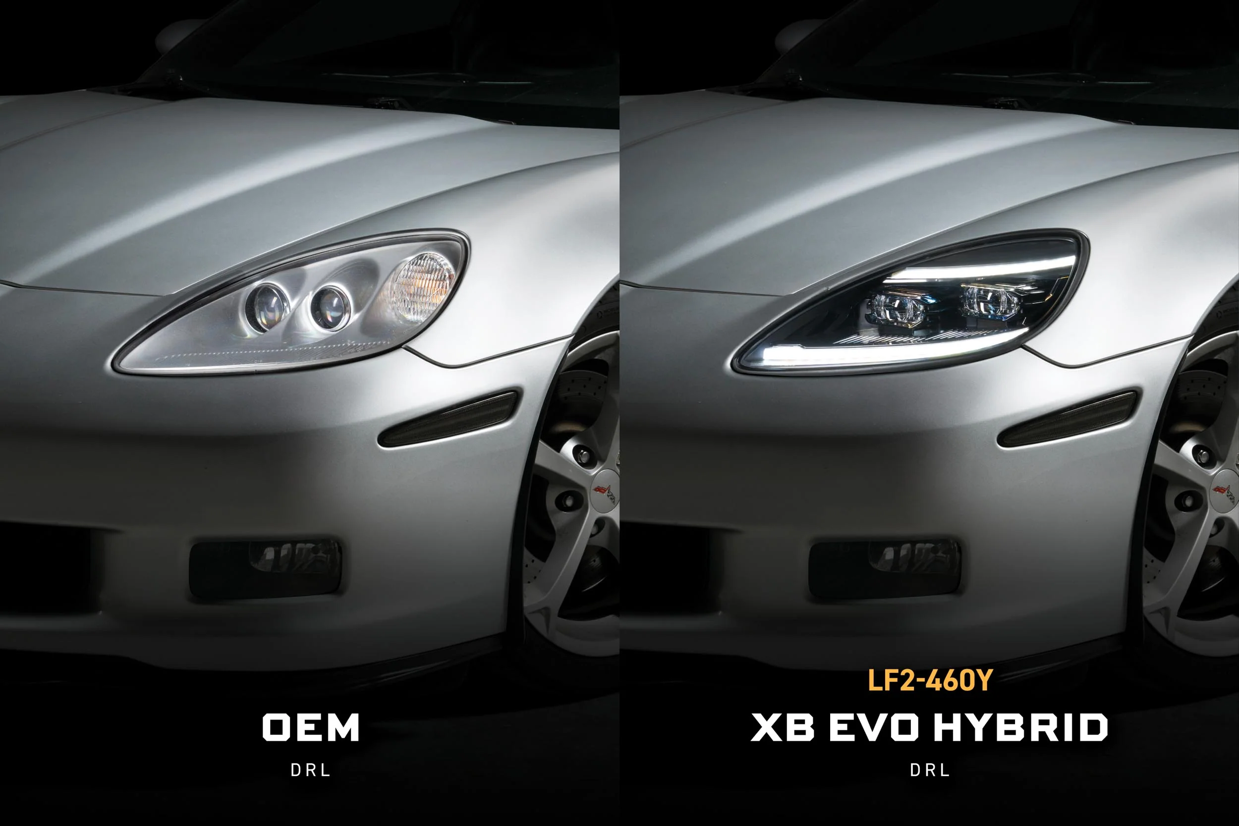 Morimoto XB Evo Hybrid LED Headlights | 2005-2013 Chevrolet Corvette C6 (Set) - Image 2