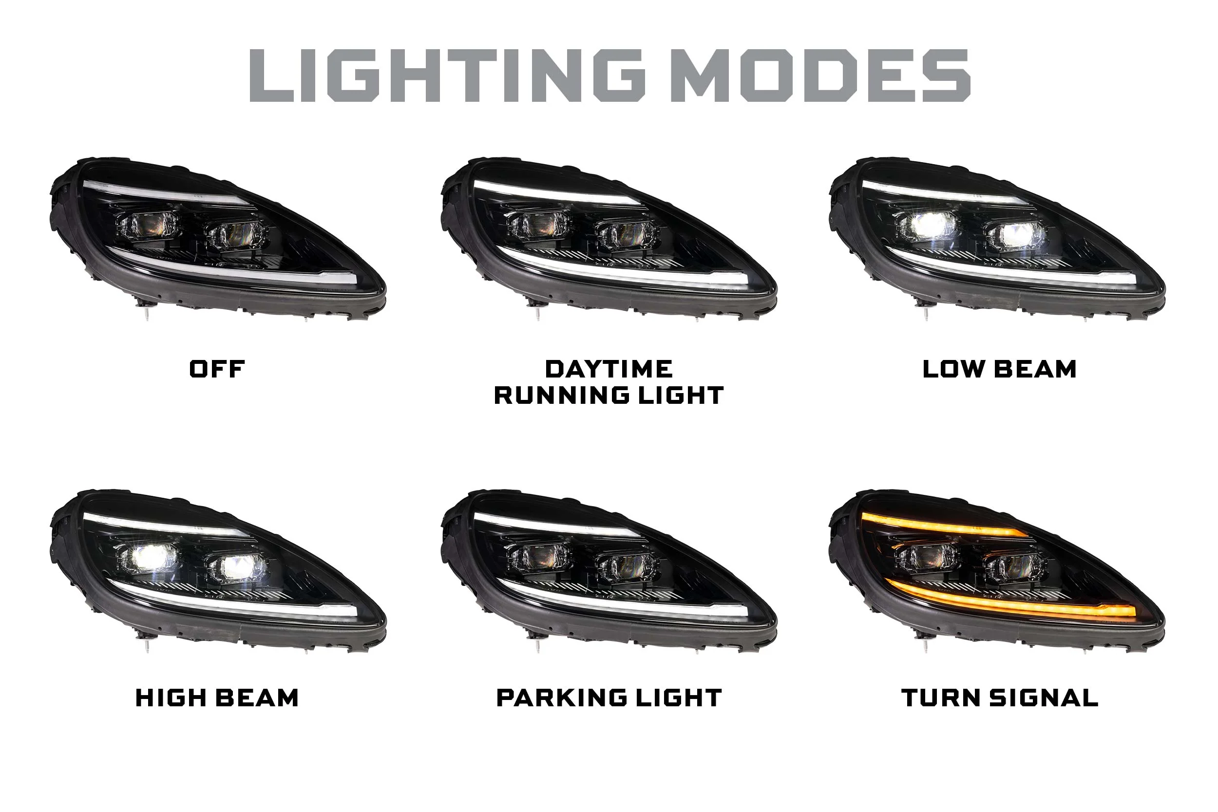 Morimoto XB Evo Hybrid LED Headlights | 2005-2013 Chevrolet Corvette C6 (Set) - Image 7