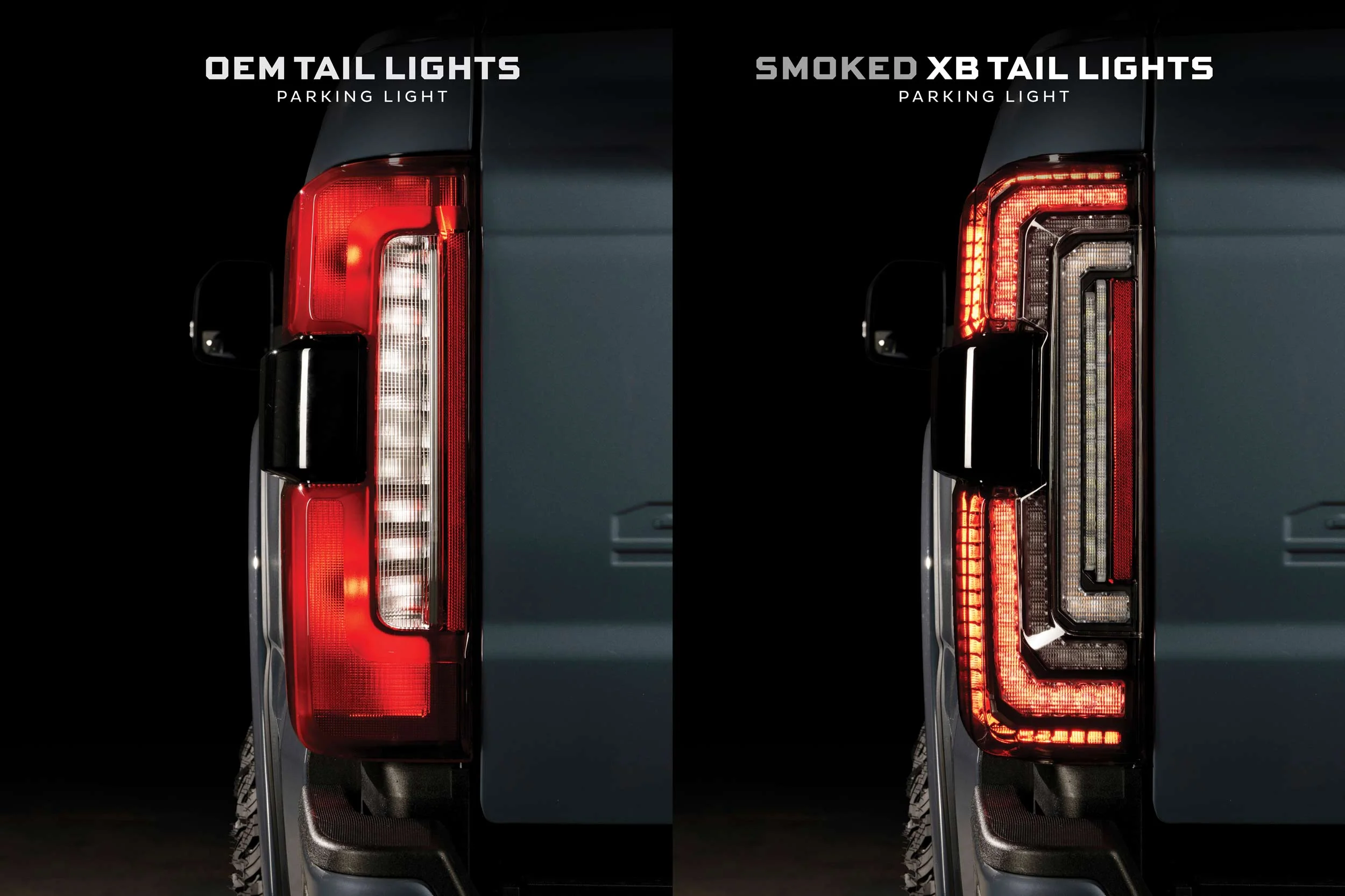Morimoto XB LED Tail Lights | 2023-2024 Ford Super Duty F-250 / F-350 / F-450 (Smoked Lens) - Image 8