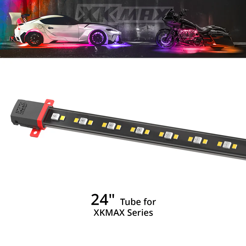 XK Glow XKmax 12in RGBW Addressable LED Light Tube