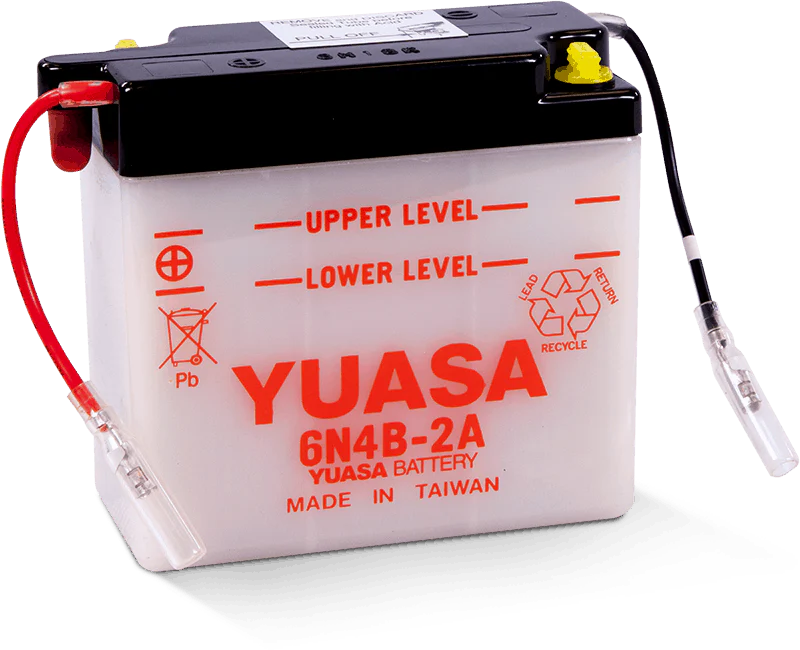 Yuasa 6N4B-2A Conventional 6-Volt Battery