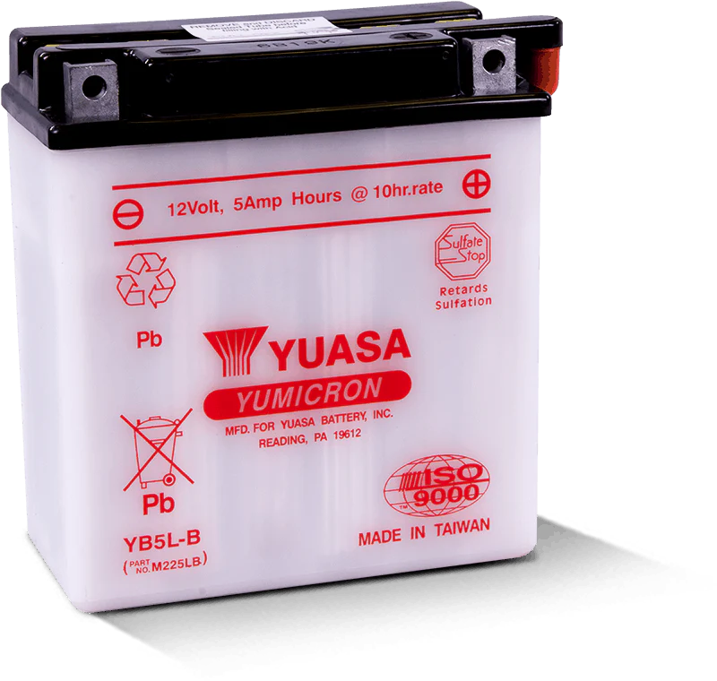 Yuasa YB5L-B Yumicron 12-Volt Battery - Image 2
