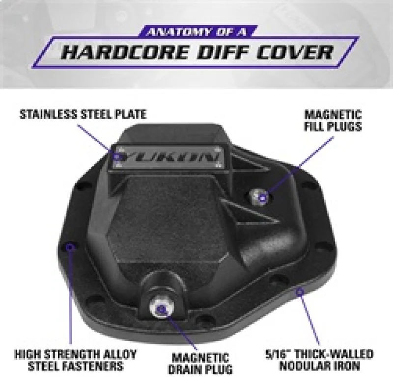 Yukon Gear Hardcore Diff Cover for Dana 80 - Image 13