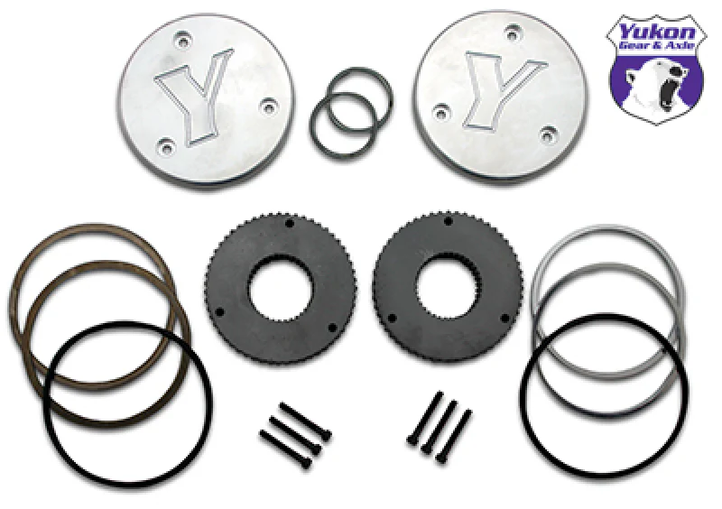 Yukon Gear Hardcore Drive Flange Kit For Dana 60 / 30 Spline Outer Stubs. Non-Engraved Caps - Image 3